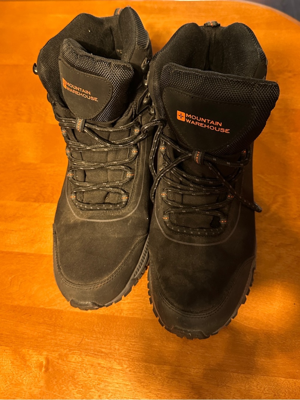 Mountain Warehouse Black Men's Waterproof Hiking Boots